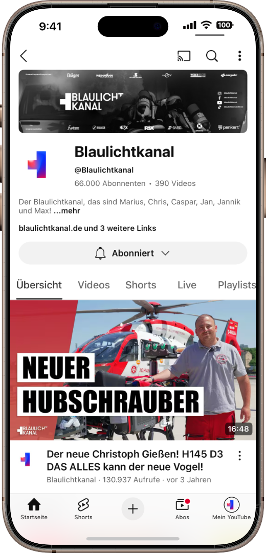 TikTok – Blaulichtkanal