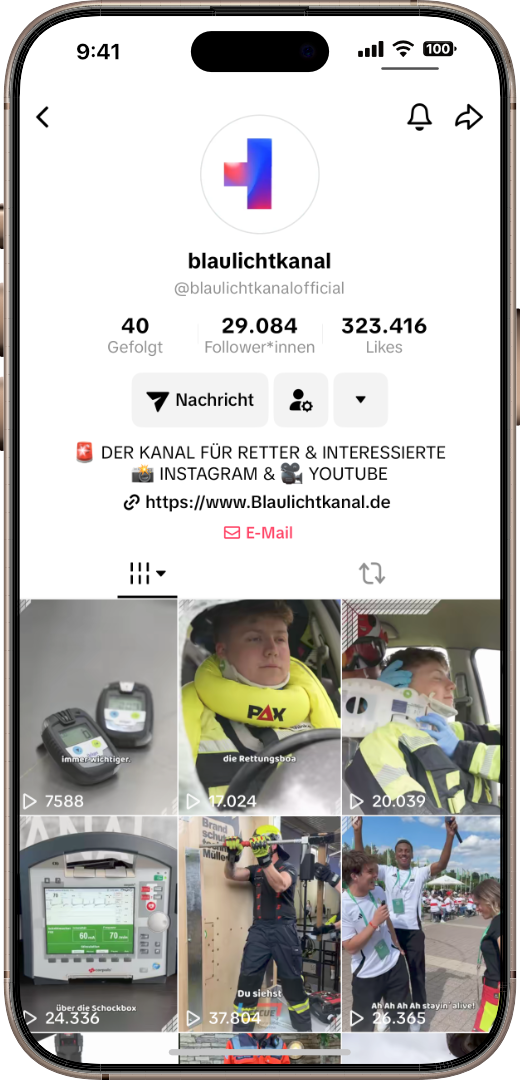 Instagram – Blaulichtkanal